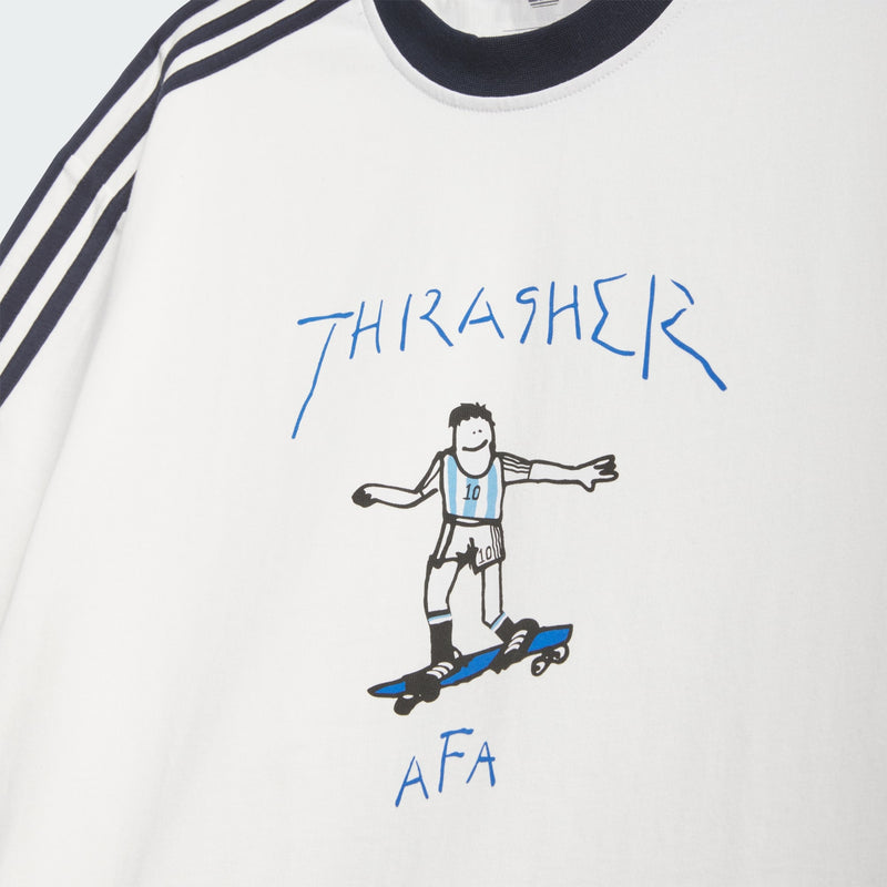Adidas Argentina X Thrasher Gonz Ringer T-Shirt