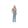 Ken Doll Wearing Denim Matching Set