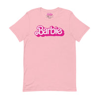 Barbie The Movie Logo Pink Tee