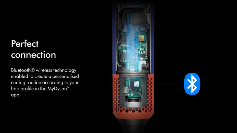 Dyson Airwrap i.d. - Moldeador Multifuncion y Secador con Bluetooth, Liso+Ondulado