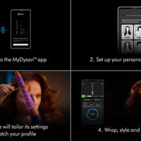 Dyson Airwrap i.d. - Moldeador Multifuncion y Secador con Bluetooth, Liso+Ondulado