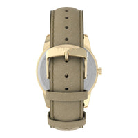 Reloj Timex Easy Reader para mujer con esfera clara, correa de cuero y resistencia al agua hasta 30 m