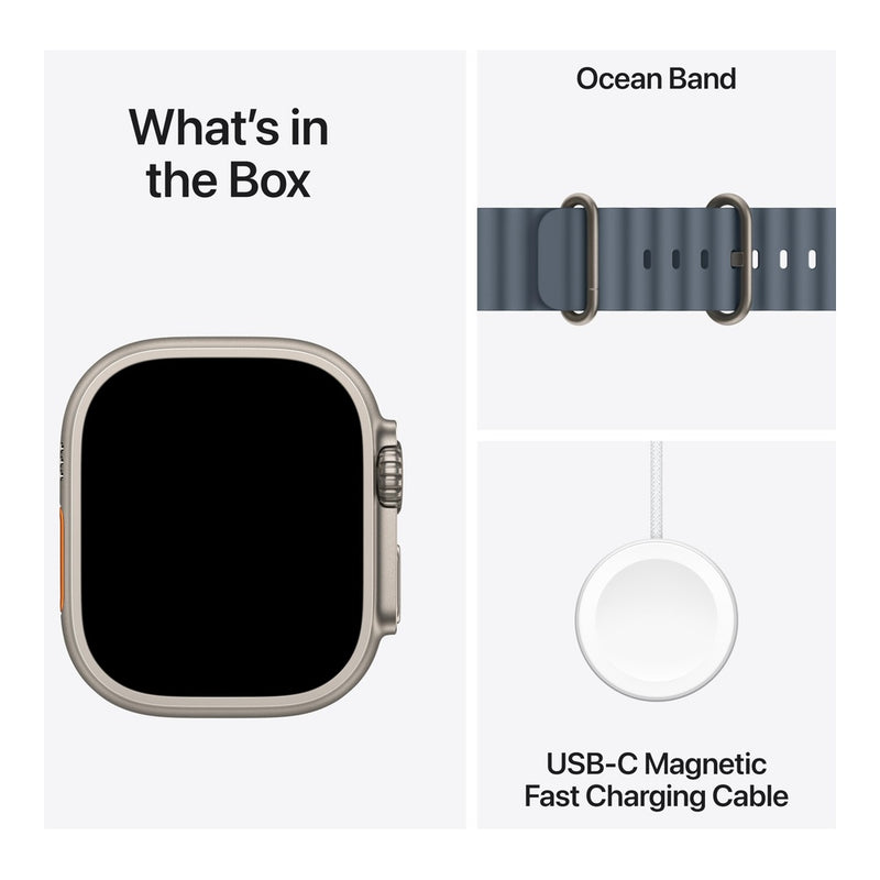 Apple Watch Ultra 3 (GPS + Cellular) - Titanio Natural
