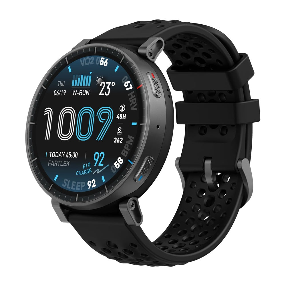 Amazfit Active Max Smartwatch con pantalla AMOLED, batería de larga duración, mapas offline, GPS, almacenamiento 4GB, 170+ modos deportivos, resistencia al agua