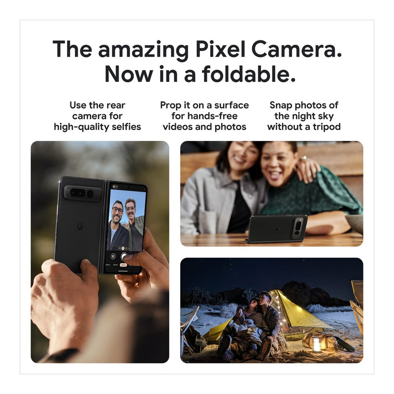 Google Pixel Fold 5G + Pixel Watch - Space Black (Obsidian)