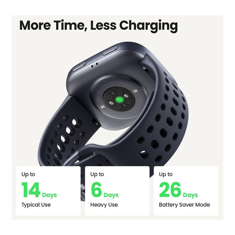 Amazfit Bip 6 - Reloj Inteligente 46mm, Batería 14 Días, AMOLED 1.97" GPS, Rosa