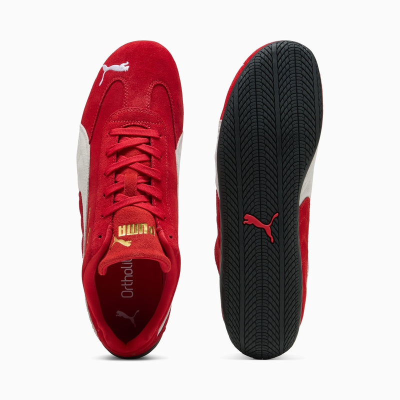 PUMA Speedcat OG Rojo Negro - Vista lateral interior