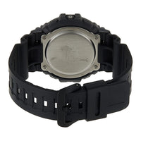Casio Reloj de cuarzo resistente al barro con correa de resina y cuerpo de acero inoxidable, modelo TRT-110H-1AVCF