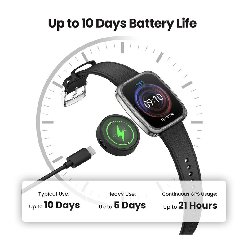 Amazfit Active 2 Smartwatch Pantalla 1.75 Pulgadas Resistente Al Agua Gps Monitoreo Frecuencia Cardiaca Bateria 10 Dias