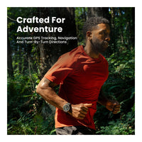 Amazfit T-Rex 3 - Reloj Inteligente Resistente Negro Con Pantalla Amoled 1.5 Pulgadas, Gps De Doble Banda Y 27 Días De Batería