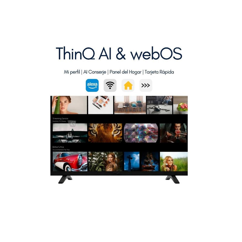 Televisor LG 32” HD Smart TV webOS 32LR600BPSC