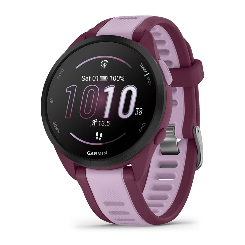 Garmin Forerunner 165 Smartwatch Música, Pantalla AMOLED, Métricas Avanzadas De Entrenamiento Y Recuperación