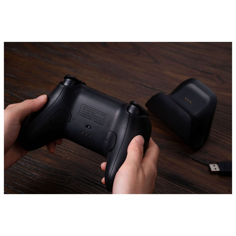 Control inalámbrico 8Bitdo Ultimate 2.4G con Joystick de efecto Hall y base de carga para PC, Android, Steam Deck y Apple