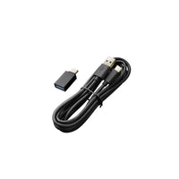 Audio-Technica AT2020USB-X Micrófono USB de condensador cardioide, ideal para estudio y videoconferencia, negro