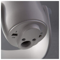 Logitech for Creators Blue Yeti - Micrófono USB para videojuegos, transmisión, pódcasts, blanco (Whiteout)