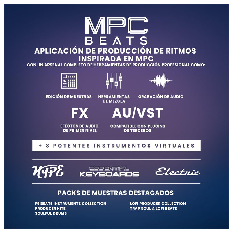 AKAI Profesional LPK25 - Controlador de teclado MIDI USB con 25 teclas sensibles para Mac y PC, arpegiador y software musicale