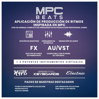 AKAI Profesional LPK25 - Controlador de teclado MIDI USB con 25 teclas sensibles para Mac y PC, arpegiador y software musicale