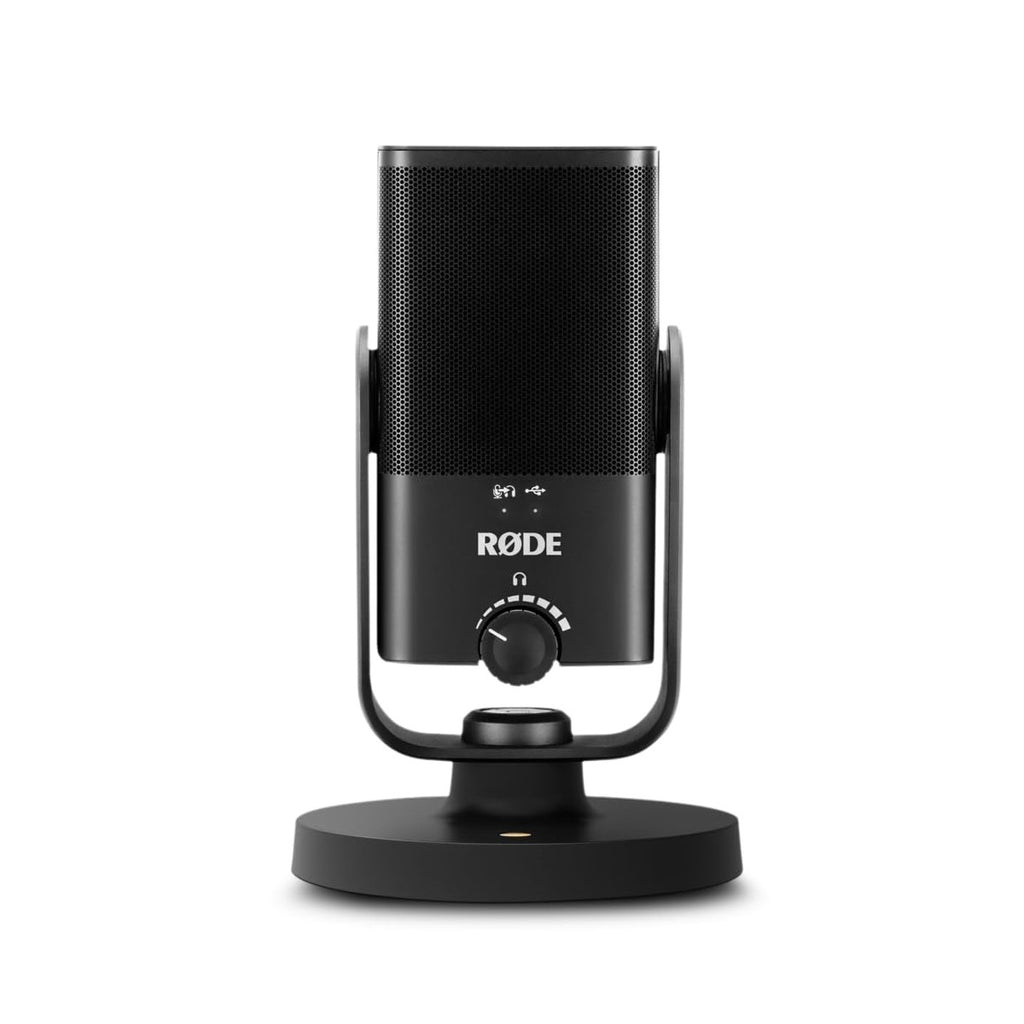 RØDE NT-USB Mini micrófono USB de condensador versátil calidad de estudio para podcasting, transmisión, juegos y más