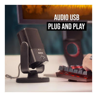 RØDE NT-USB Mini micrófono USB de condensador versátil calidad de estudio para podcasting, transmisión, juegos y más