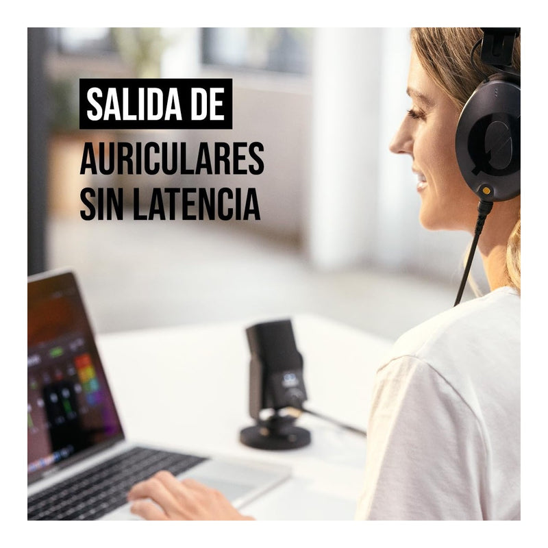 RØDE NT-USB Mini micrófono USB de condensador versátil calidad de estudio para podcasting, transmisión, juegos y más