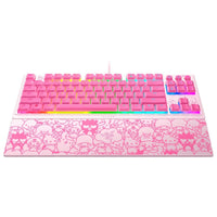 Razer Ornata V3 TKL Gaming Keyboard: Teclas perfil bajo, switches mecha-membrana, RGB, edición Hello Kitty