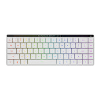 ASUS ROG Falchion RX Teclado inalámbrico de juegos perfil bajo, interruptores Blue, conexión triple, diseño compacto