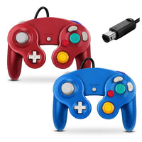 Controlador clásico Gamecube con cable para Nintendo Wii, compatible con Nintendo Switch y PC, tecnología USB