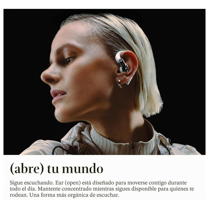 Nothing Auriculares Nothing Oreja (Abierto) Con Case De Carga MagSafe Blanco