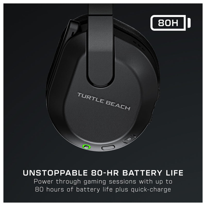 Turtle Beach Stealth 600 Gen 3 Wireless Multiplatform Amplified Gaming Headset con Micrófono Cancelación de Ruido AI - Negro