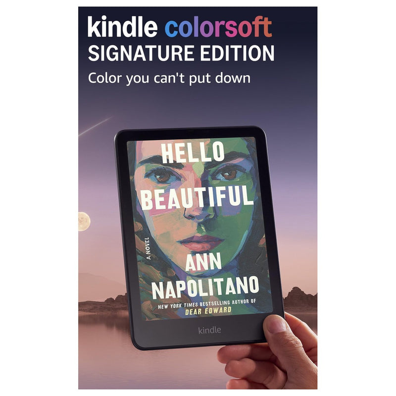 Amazon Kindle Colorsoft Signature Edition con pantalla a color, luz frontal automática, carga inalámbrica y 32GB