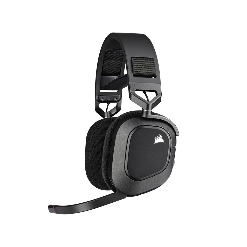 CORSAIR HS80 RGB Wireless Auriculares Gaming Multiplataforma con Sonido Inmersivo y Micrófono de Calidad