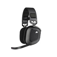 CORSAIR HS80 RGB Wireless Auriculares Gaming Multiplataforma con Sonido Inmersivo y Micrófono de Calidad