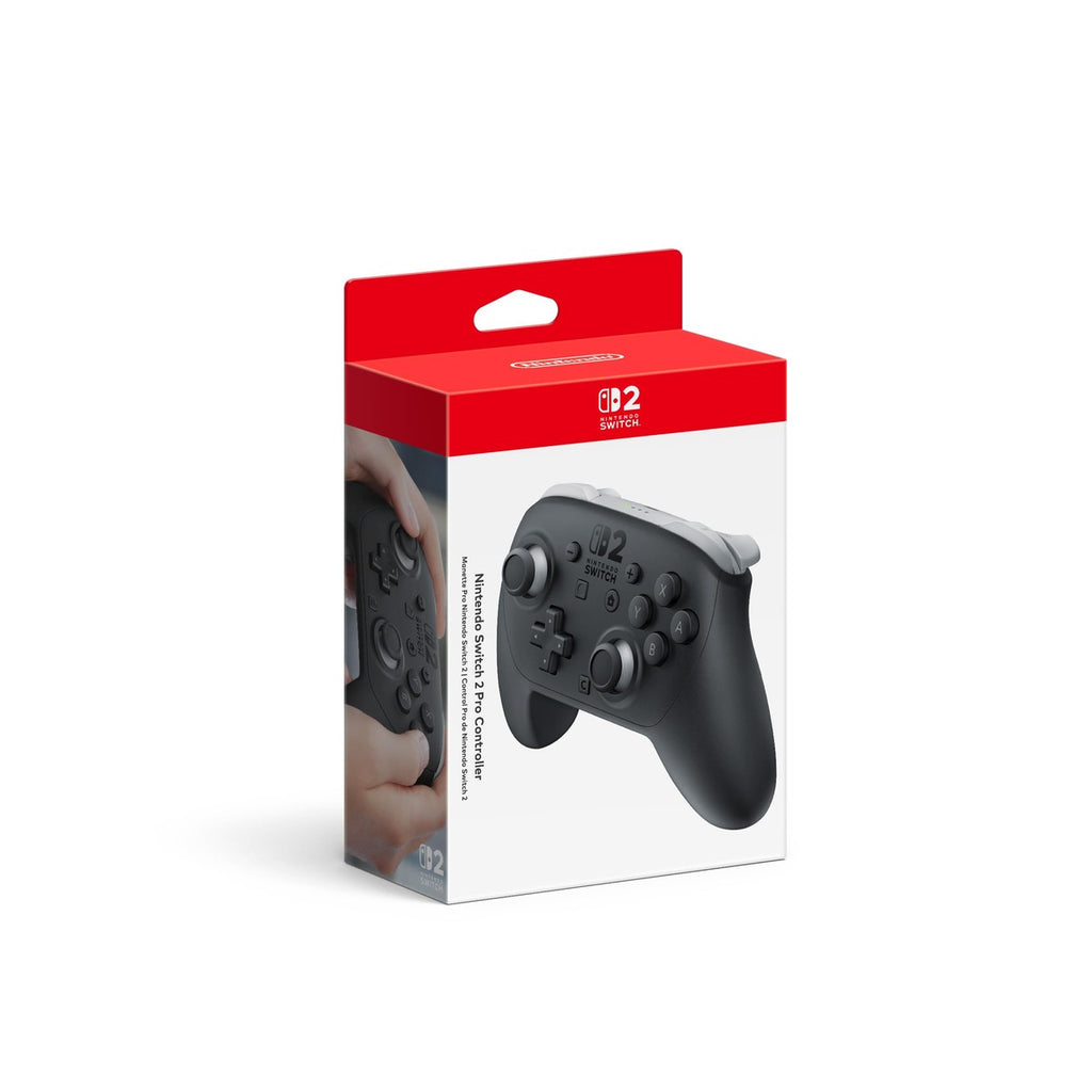 Controlador Pro para Nintendo Switch 2 con función de rumble, movimientos y amiibo, diseño ergonómico y botones personalizables