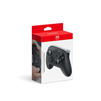 Controlador Pro para Nintendo Switch 2 con función de rumble, movimientos y amiibo, diseño ergonómico y botones personalizables