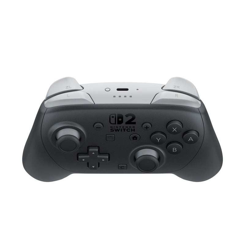 Controlador Pro para Nintendo Switch 2 con función de rumble, movimientos y amiibo, diseño ergonómico y botones personalizables