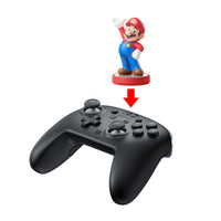 Controlador Pro para Nintendo Switch 2 con función de rumble, movimientos y amiibo, diseño ergonómico y botones personalizables