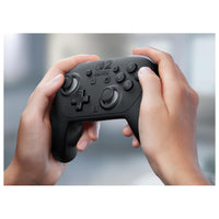Controlador Pro para Nintendo Switch 2 con función de rumble, movimientos y amiibo, diseño ergonómico y botones personalizables