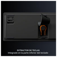 SteelSeries Apex Pro TKL Gen 3 con interruptores Omnipoint, actuación ajustable, rapid trigger, presets para juegos y modo de protección