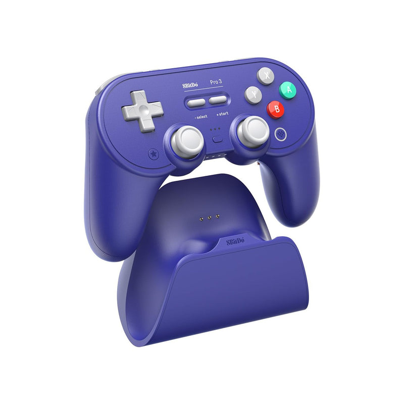 8BitDo Pro 3 Bluetooth Controller Multiplataforma con Joysticks TMR y Botones Intercambiables