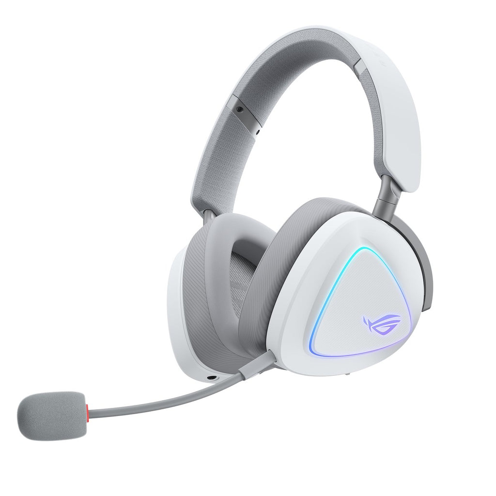 ASUS ROG Delta II Wireless Gaming Headset con batería 110 horas, micrófono desmontable y drivers recubiertos de titanio