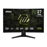 Monitor para juegos MSI MAG 274CF E20 con resolución FHD, 200Hz, 0.5ms, HDR, Adaptive Sync, HDMI y DisplayPort, negro