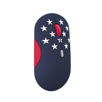 Lenovo Mouse silencioso Bluetooth 350, diseño ergonómico ambidiestro inalámbrico, Bluetooth 5.3, duración de batería 36 meses, reciclado