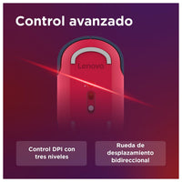 Lenovo Mouse silencioso Bluetooth 350, diseño ergonómico ambidiestro inalámbrico, Bluetooth 5.3, duración de batería 36 meses, reciclado