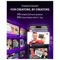 TOUR BOX Elite Plus controlador Bluetooth para dibujo y edición de video con integración para DaVinci Procreate