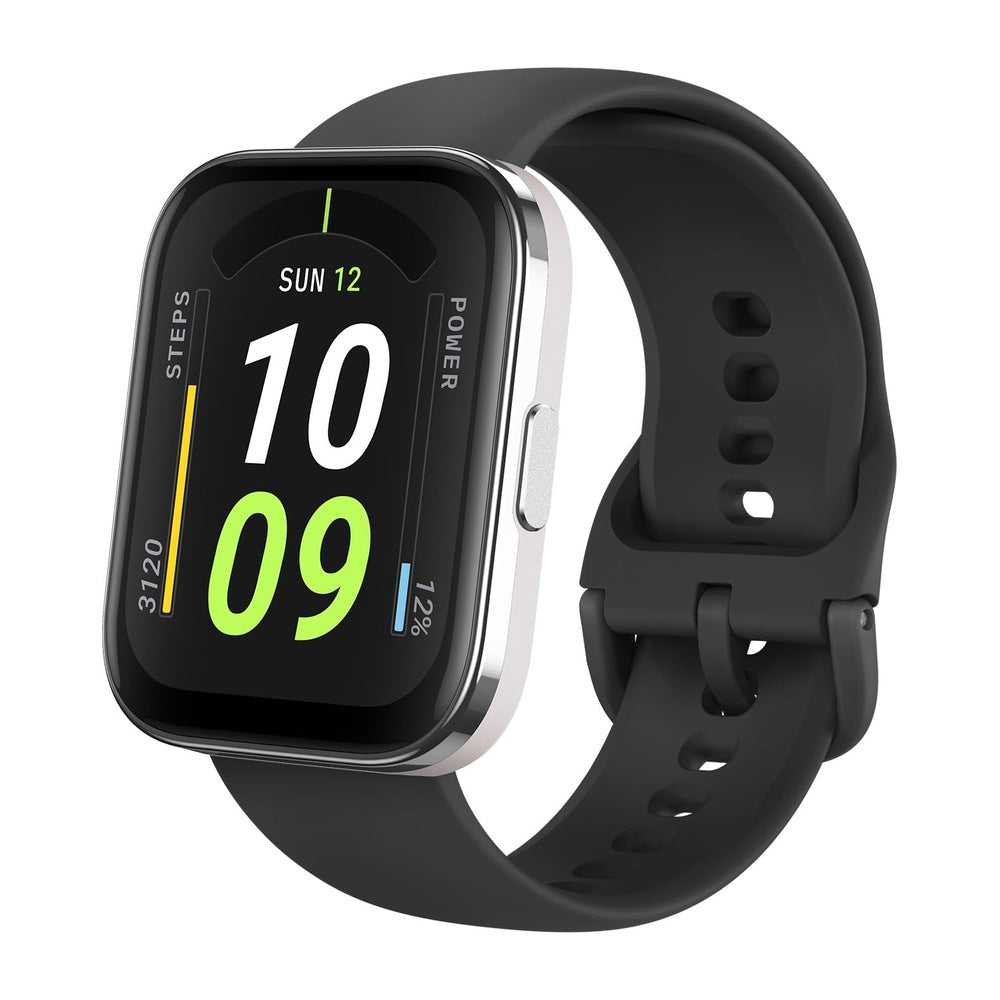 Amazfit Bip 5 Core - Reloj inteligente con duración de batería de 11 días, 120+ modos deportivos, monitor de salud, Negro