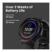 Amazfit T-Rex 3 Pro - Reloj inteligente ultra resistente con pantalla de zafiro, GPS preciso y batería de 25 días