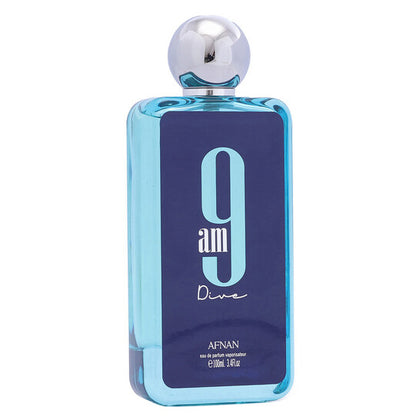 Afnan Unisex 9AM Dive EDP Spray 3.4 oz Fragrances 6290171072836