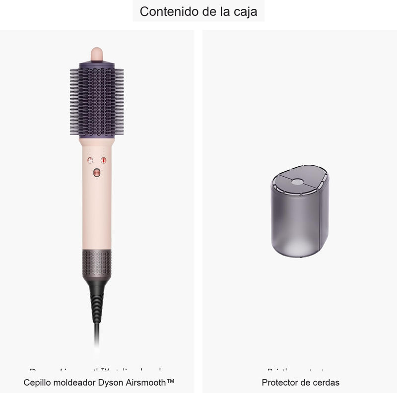 Dyson Airsmooth - Cepillo Moldeador y Secador, Voltaje Universal (Ceramic Pink / Rose Gold)