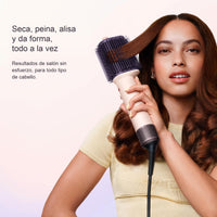Dyson Airsmooth - Cepillo Moldeador y Secador, Voltaje Universal (Ceramic Pink / Rose Gold)