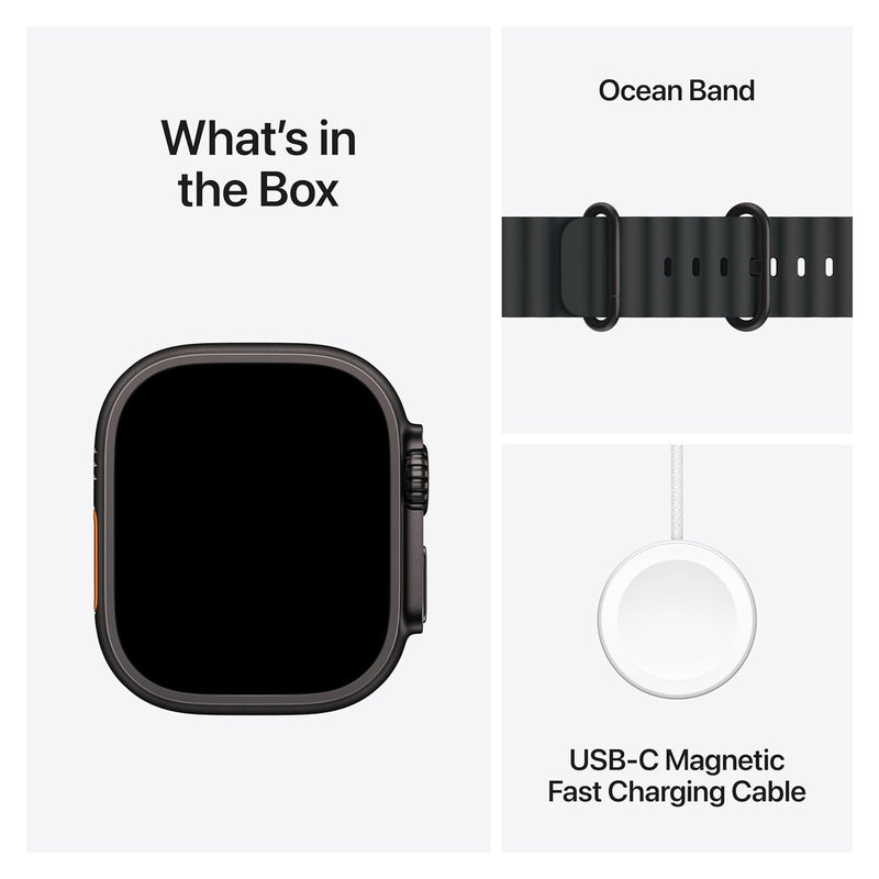 Apple Watch Ultra 3 (GPS + Cellular) - Titanio Negro